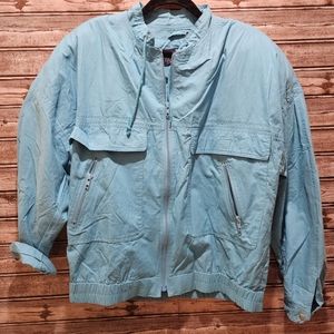 Blue Members Only Jacket